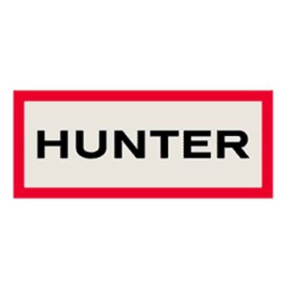 NWT Hunter Unisex Logo Roll Up Beanie Toque Winter Hat Black Red White OS Unisex - Picture 5 of 5